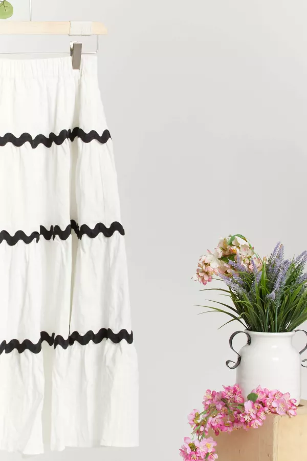 Crop Top and Maxi Skirt Set