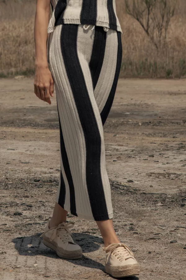 Striped Knit Skirt