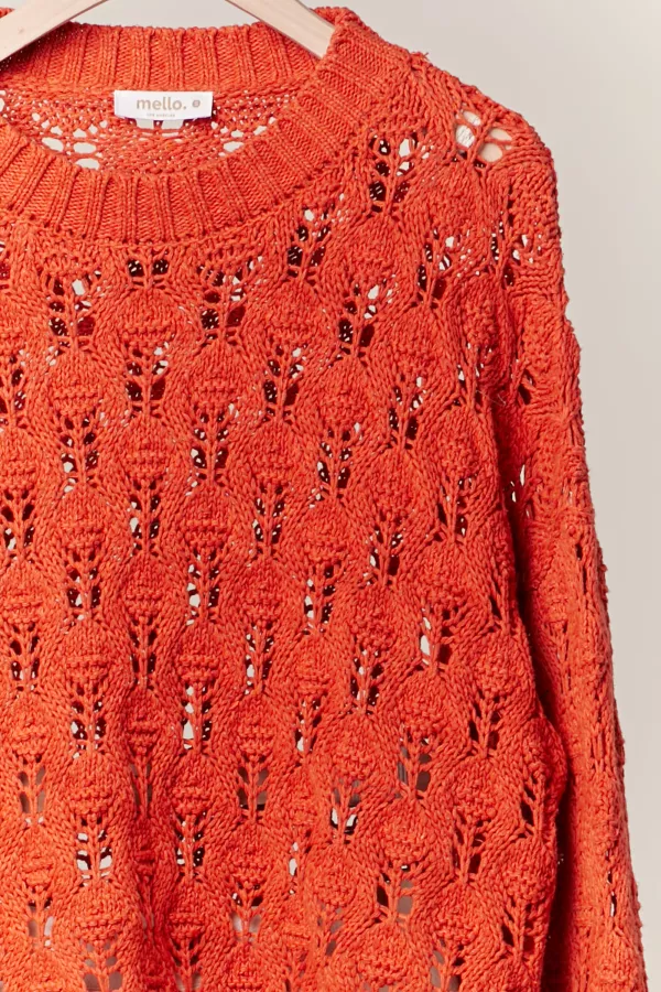 See Through Loose Fit Sweater
