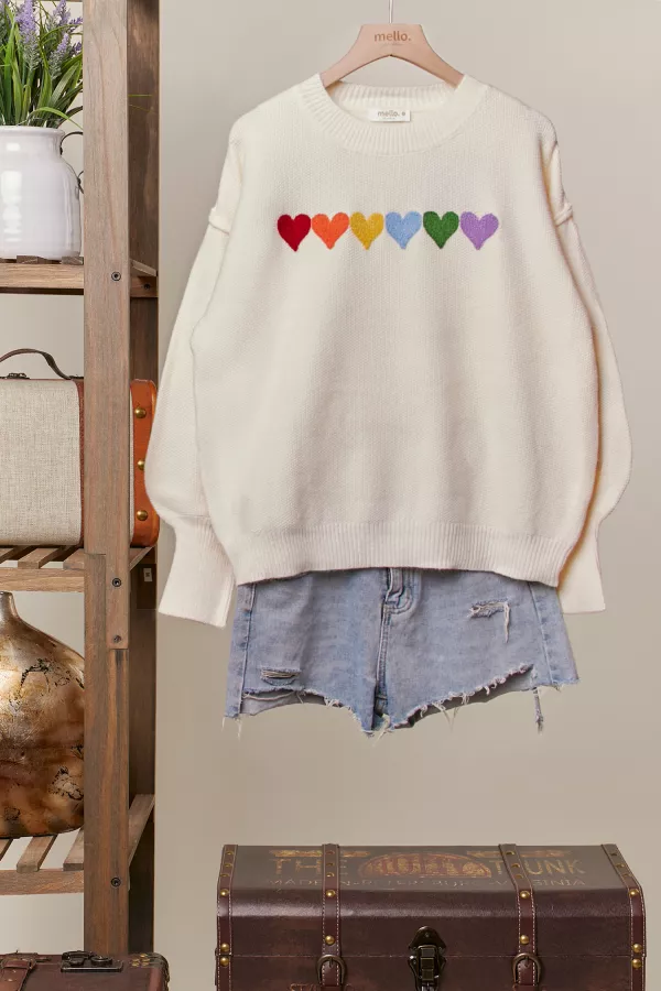 【BAON】Haruto Heart Quilted Jumper BAON】Haruto Heart Quilted Jumper