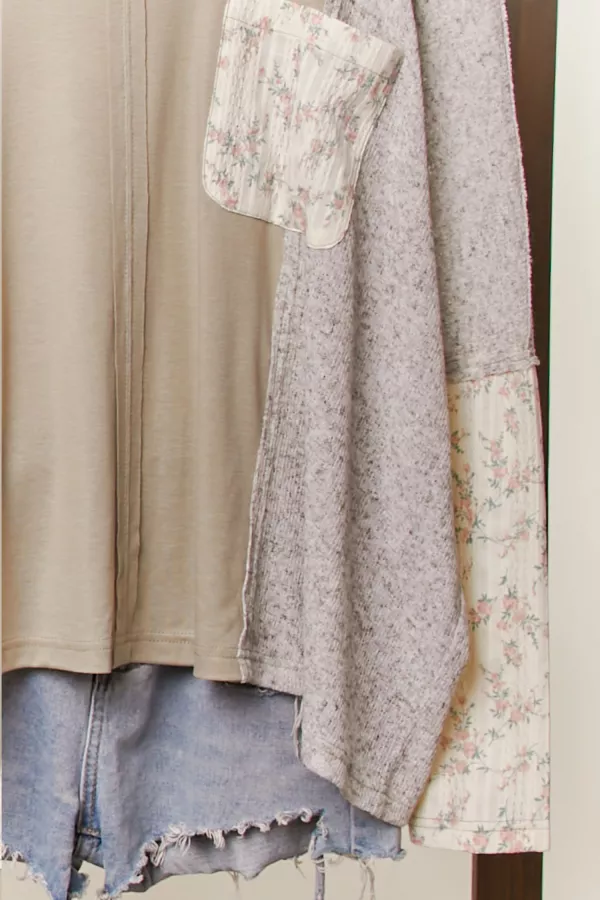 Vintage Patchwork Pullover Top