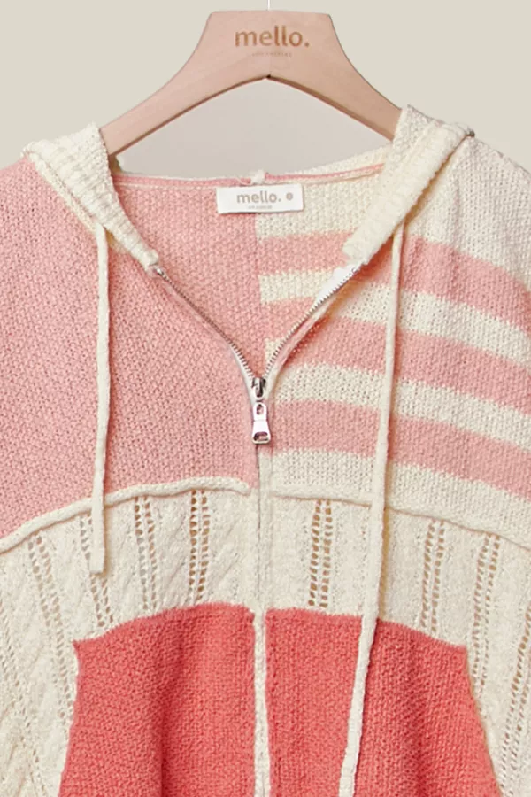 Kapital hooded knit scarf cardigan — Assorted Wears