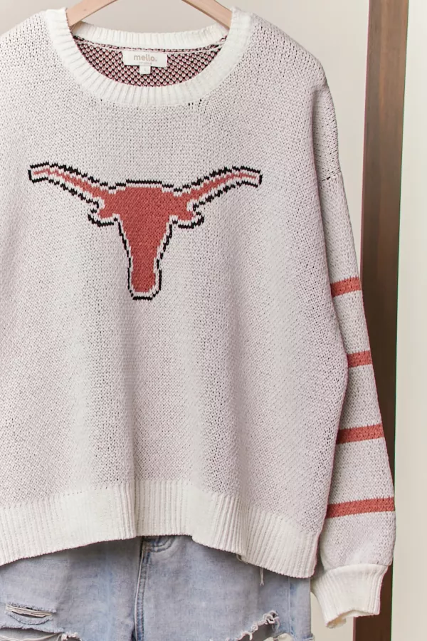 TEXAS Round Neck Sweater