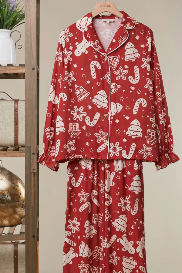 wholesale clothing floral print button-up cardigan loungewear mello